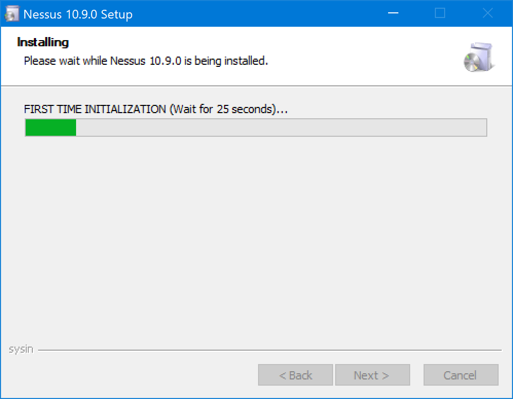 initialize